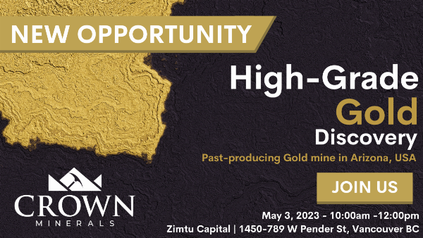 Neue Opportunität: Crown Minerals...