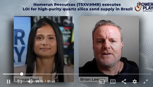 New Interview with Homerun CEO Brian Leeners abo...