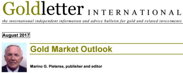 Gold Market Outlook August 2017...